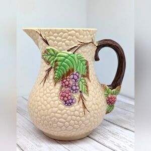 Vintage Wade Bramble Art Deco Small Jug or Creamer